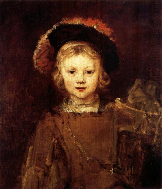 REMBRANDT Harmenszoon van Rijn Young Boy in Fancy Dress china oil painting image